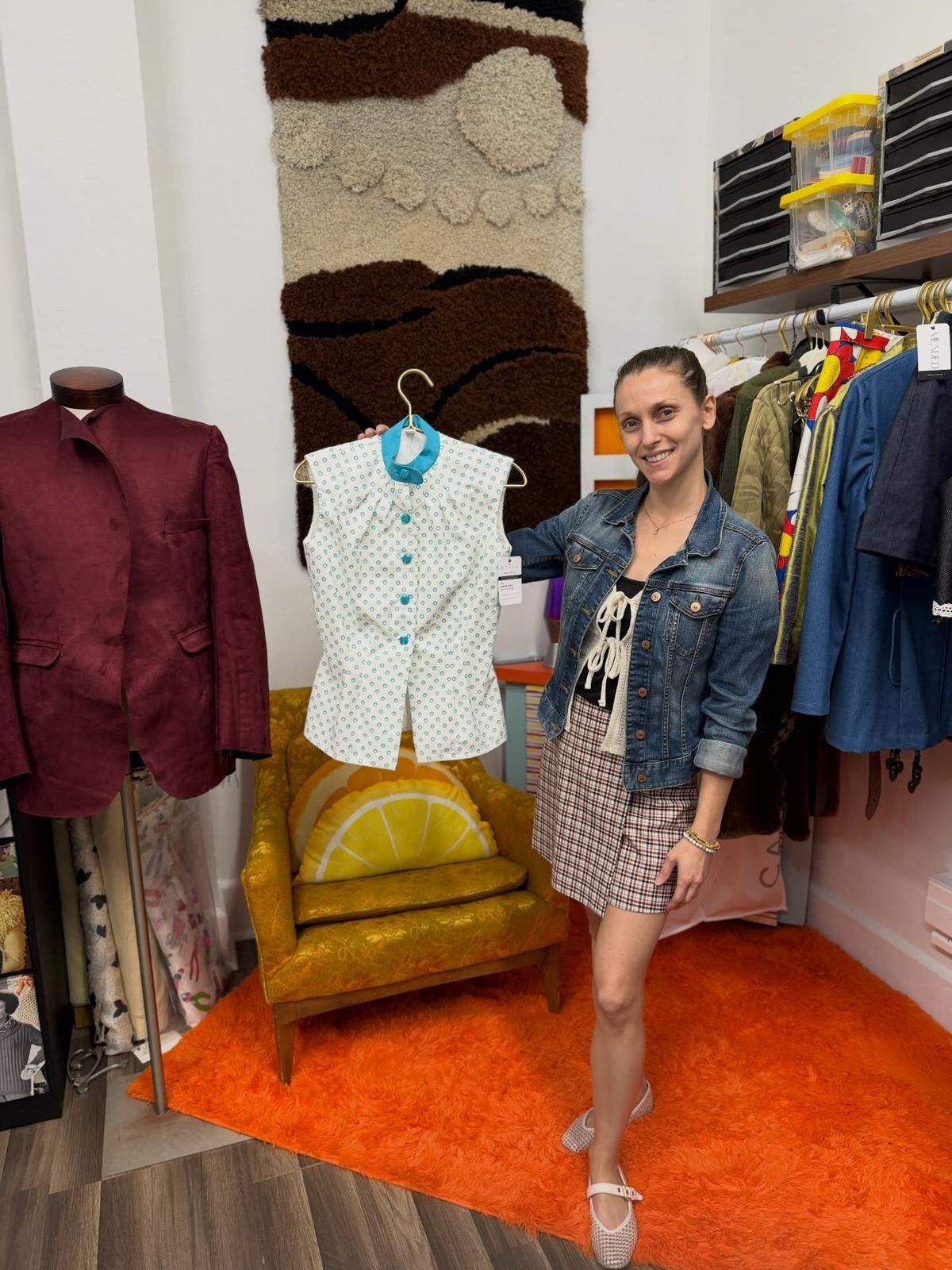 Ariel Brockway at Mended Apparel in Youngstown creates unique vintage-inspired clothing, welcoming shoppers on North Phelps Street from noon - 7 p.m. Thursday and Friday as well as from 10 a.m. - 2 p.m. on Saturday.