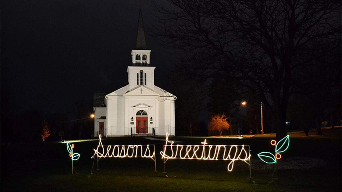 Boardman Park has a holiday light display you can enjoy from the safety and warmth of your own vehicle.