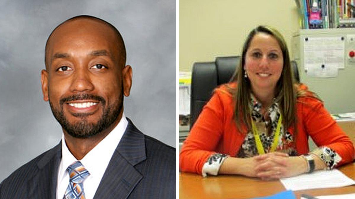 Dante Capers, Warren G. Harding High School principal, has been named the new associate superintendent of Student Services, Student Wellness & Success in Warren City Schools, and Wendy Hartzell, current associate superintendent, has been named to the new position of chief academic officer. (Contributed photos)