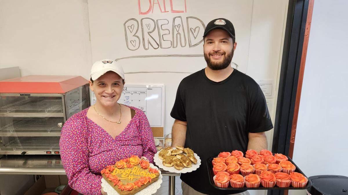 Jackie Brown opened Doughlicious Bakery in Warren this week to carry on her family’s baked goods legacy with kolachi for the Mahoning Valley.