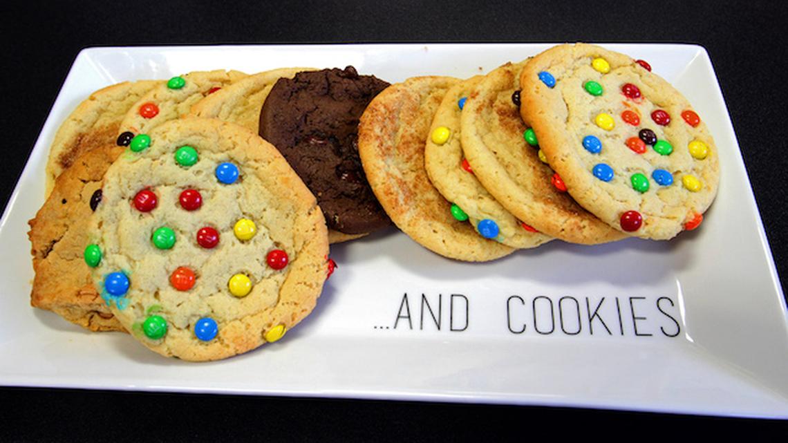 One Hot Cookie, a Youngstown based business opened in 2013 in Youngstown has locations in two states. (William D. Lewis)