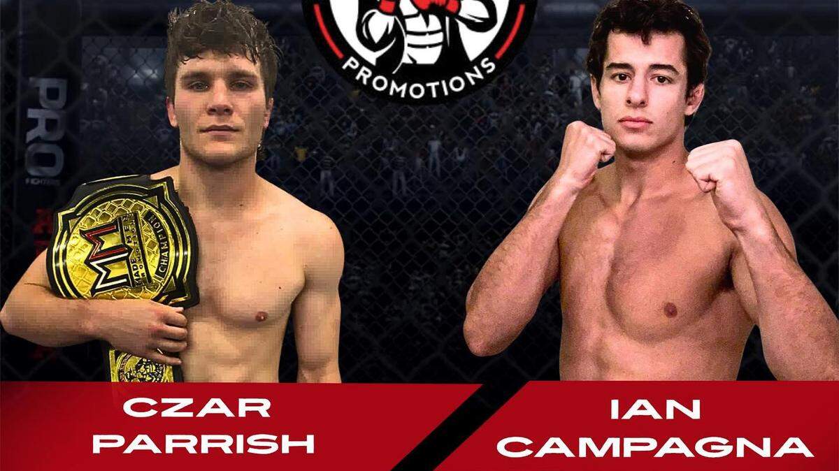 The co-main event features the Made Men Promotions Welterweight Championship, with undefeated phenom Czar Parrish (6-0) facing off against the always-tough Ian Campagna.