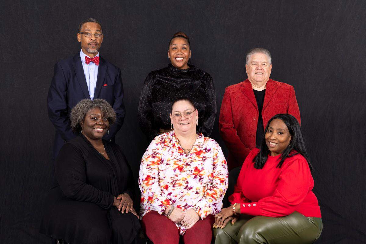 Youngstown City School District board members on December 20, 2022.