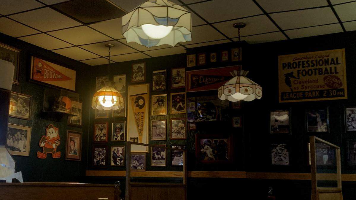 Take a look at 96 years of history adorning the walls inside Sunrise Inn in Warren.