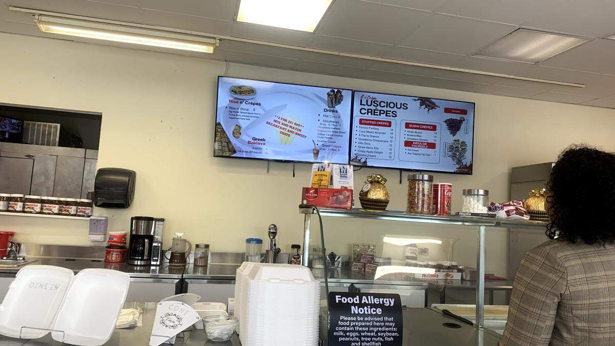 8 o’Crêpe is open&nbsp; from 11 a.m. - 8 p.m. every day of the week at 669 McCartney Road in Campbell.&nbsp;