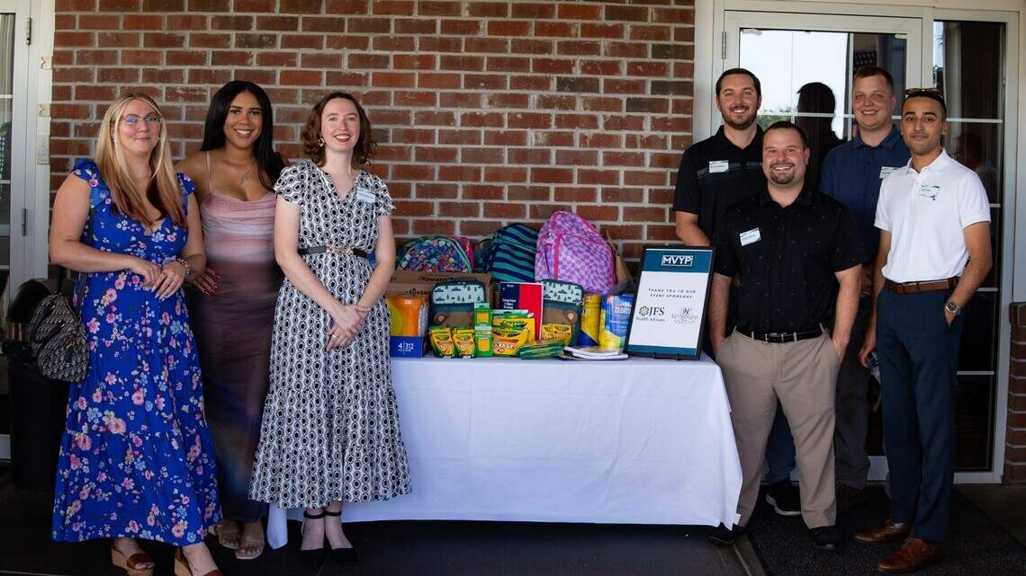 Mahoning Valley Young Professionals collects school supplies for local students