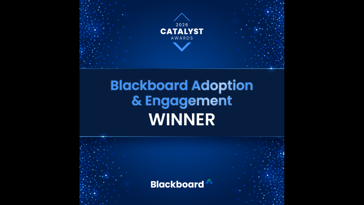 Youngstown State University won a 2026 Blackboard Catalyst Award for adoption and engagement after extensive Blackboard Ultra trainings, consultations and resources.