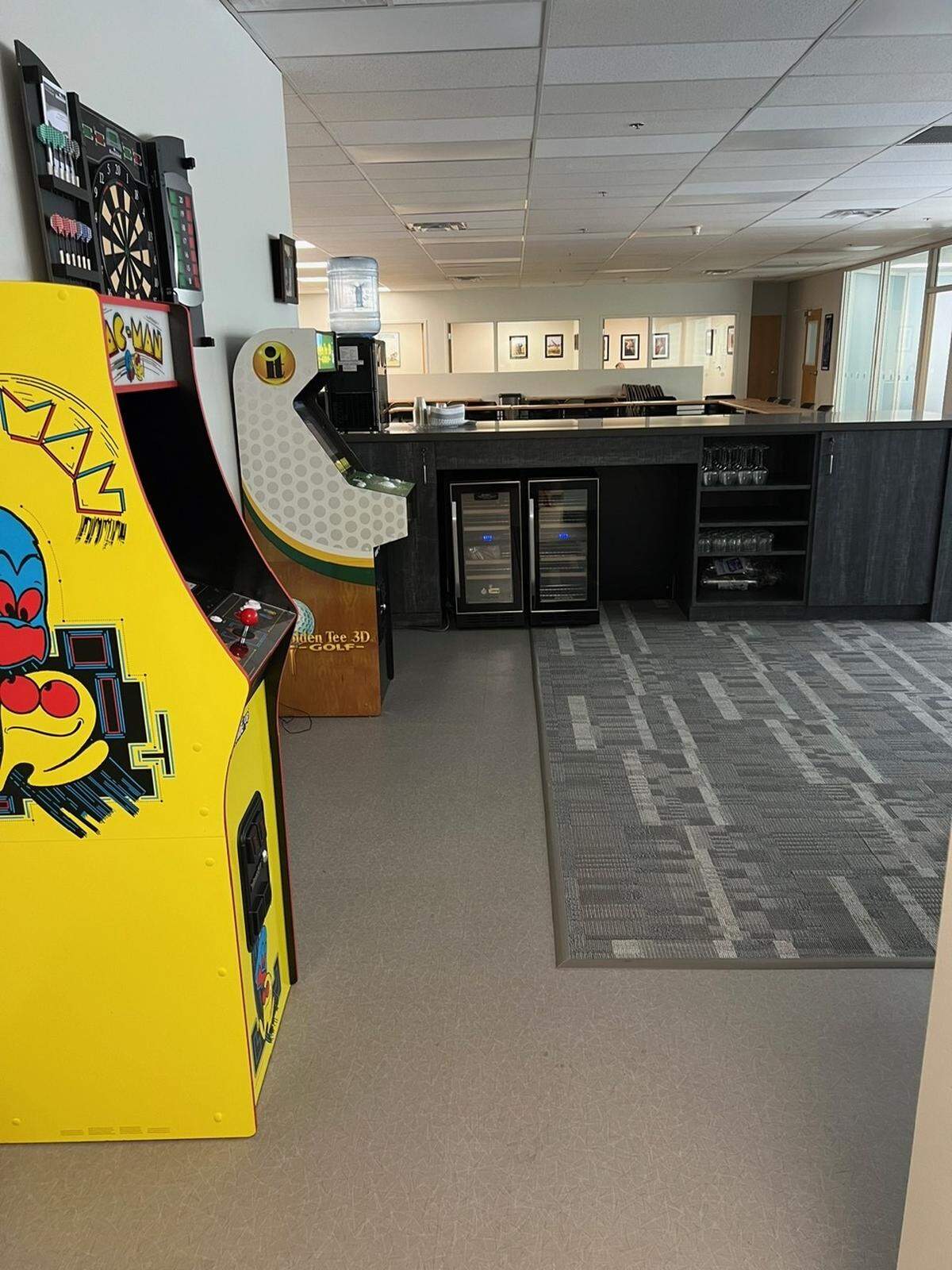 There’s also a fully-equipped podcast studio, game room and fitness center inside Edge 1343 in Youngstown.