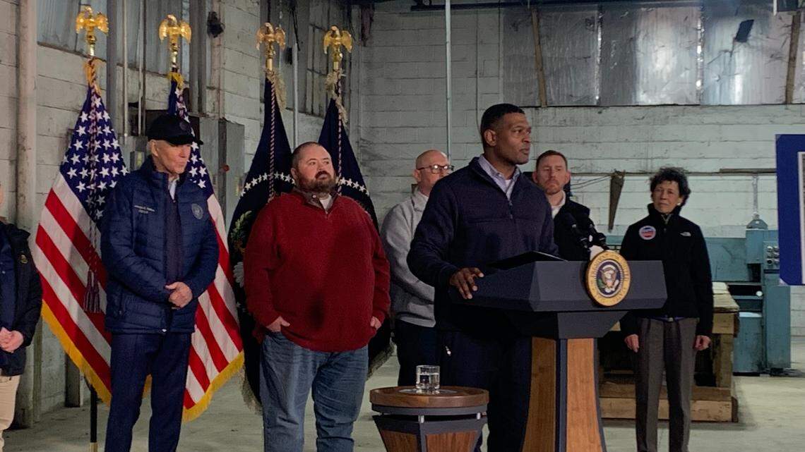 Michael&nbsp;Regan, administrator of the U.S. Environmental Protection Agency, shared updates into the yearlong clean-up effort and how the EPA has handled the process.&nbsp;