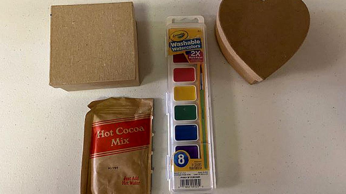 Summit Academy Community School — Warren students were supplied with all the supplies necessary to participate in the Canvas & Cocoa virtual art sessions. (Contributed photo)