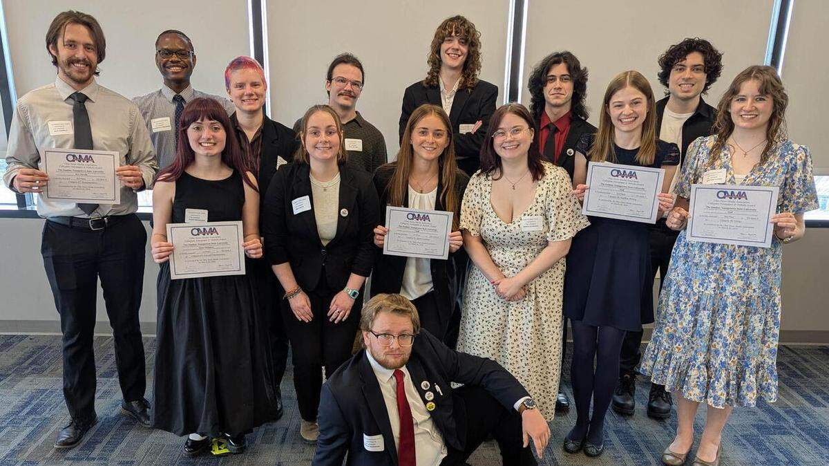 Youngstown State University’s The Jambar and student journalists won multiple Ohio News Media Association awards in Columbus, earning top honors in five categories.