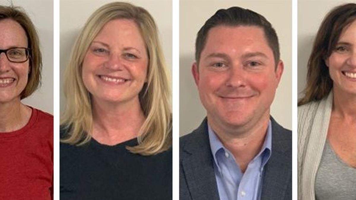 Boardman Schools Fund for Educational Excellence’s new officers are, from left, Lynda Beichner, president; Meg Harris, vice president; Michael Walston, treasurer and new board member; and Annie Sofran, secretary. (Contributed photos)