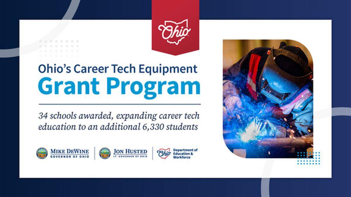 Three Mahoning Valley schools expand career-technical training through the Ohio Career Technical Education Equipment grant program.