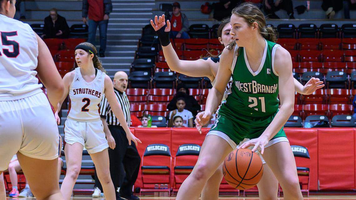 West Branch girls basketball