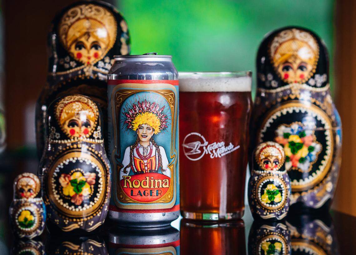 Rodina Lager signature mascot