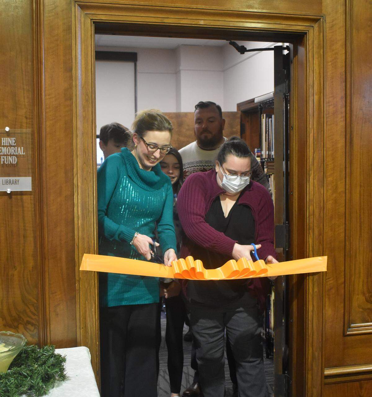 During the holiday open house, SMARTS also hosted a ribbon cutting at 3 p.m. for a new addition to their educational resources: the Richard James Hanson Library.&nbsp;