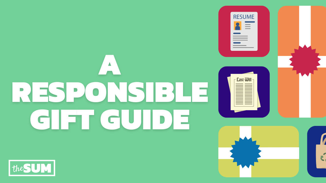 A responsible gift guide: from financial planning to an easy eco-friendly choice