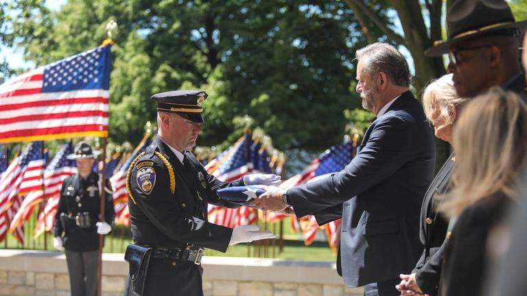 Four who died in line of duty honored at Ohio Peace Officers Memorial Ceremony