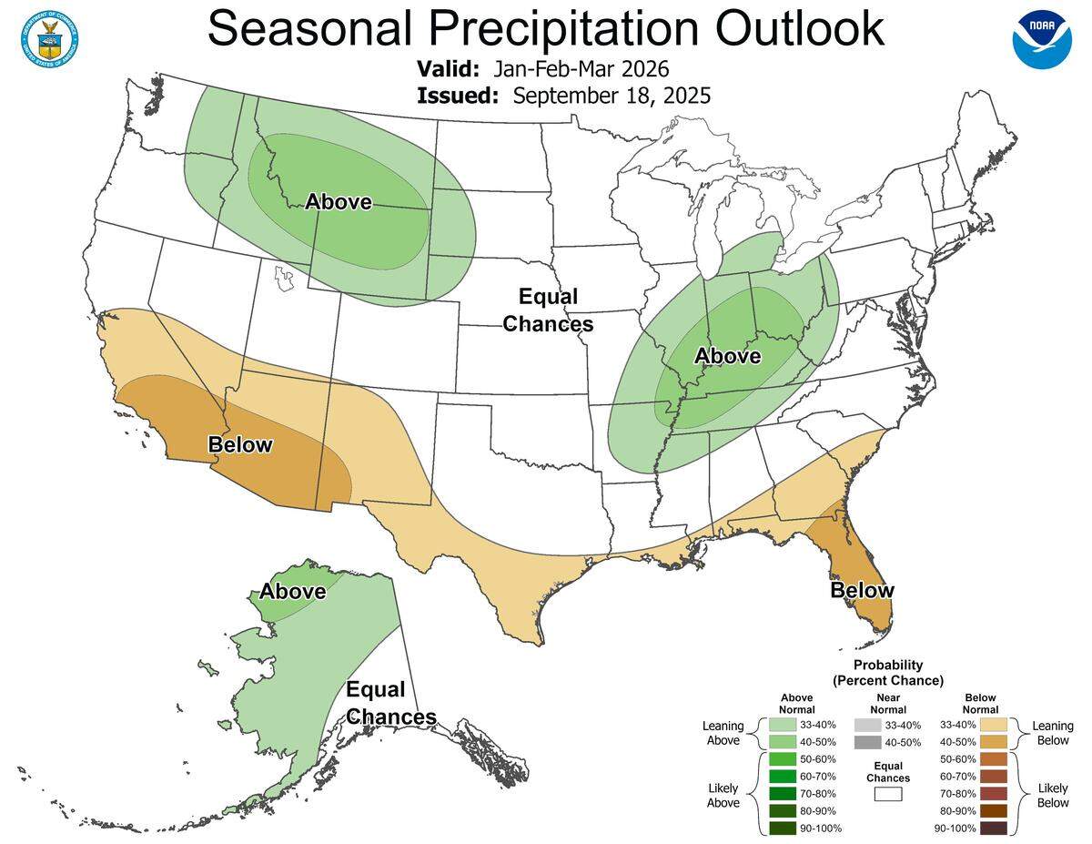 Seasonal Precipitation Outlook