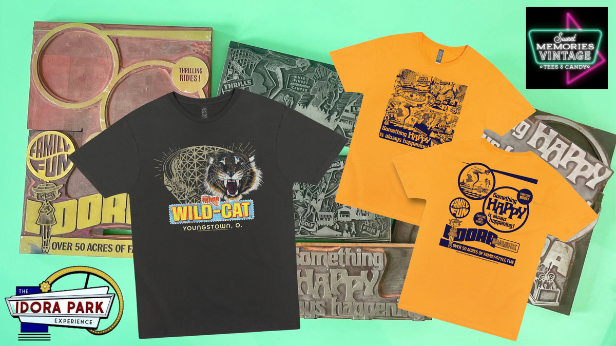 The Idora Park Experience is partnering with Sweet Memories Vintage Tees for limited-edition memorabilia.