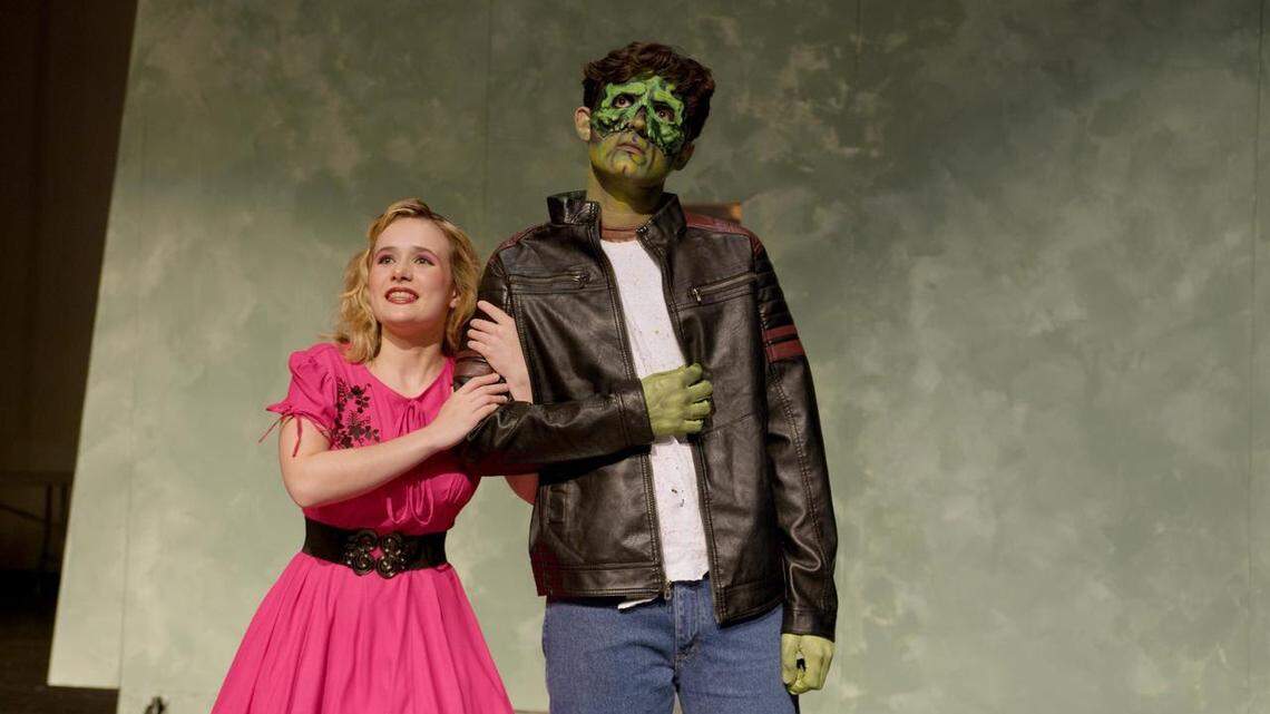 Brook May and Ryan Thomas Bedi as Toffee and Jonny