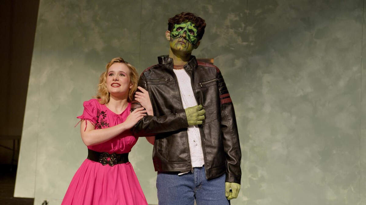 Brook May and Ryan Thomas Bedi as Toffee and Jonny