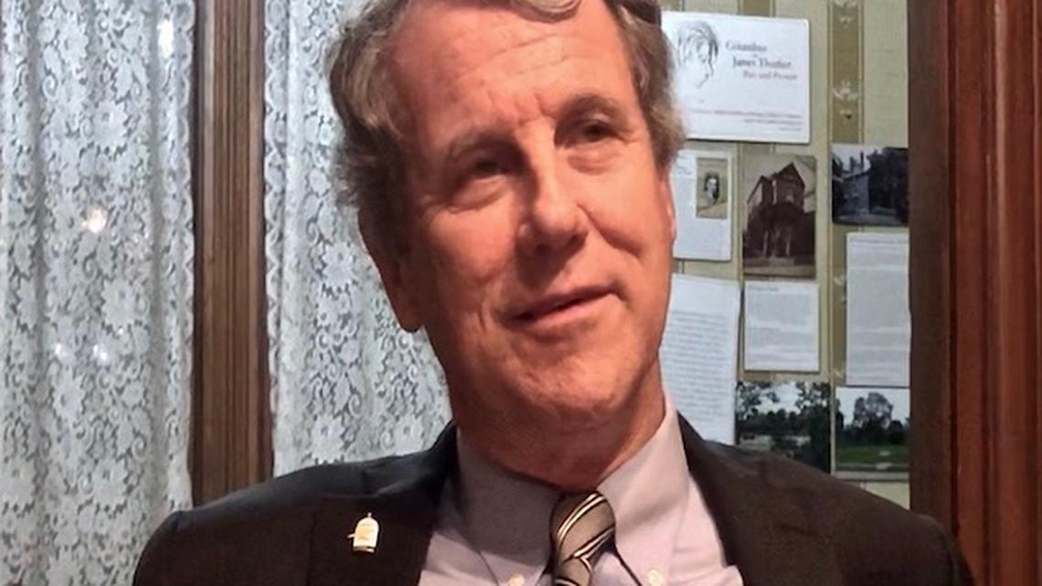 U.S. Sen. Sherrod Brown during a November 2019 interview with Mahoning Matters. 