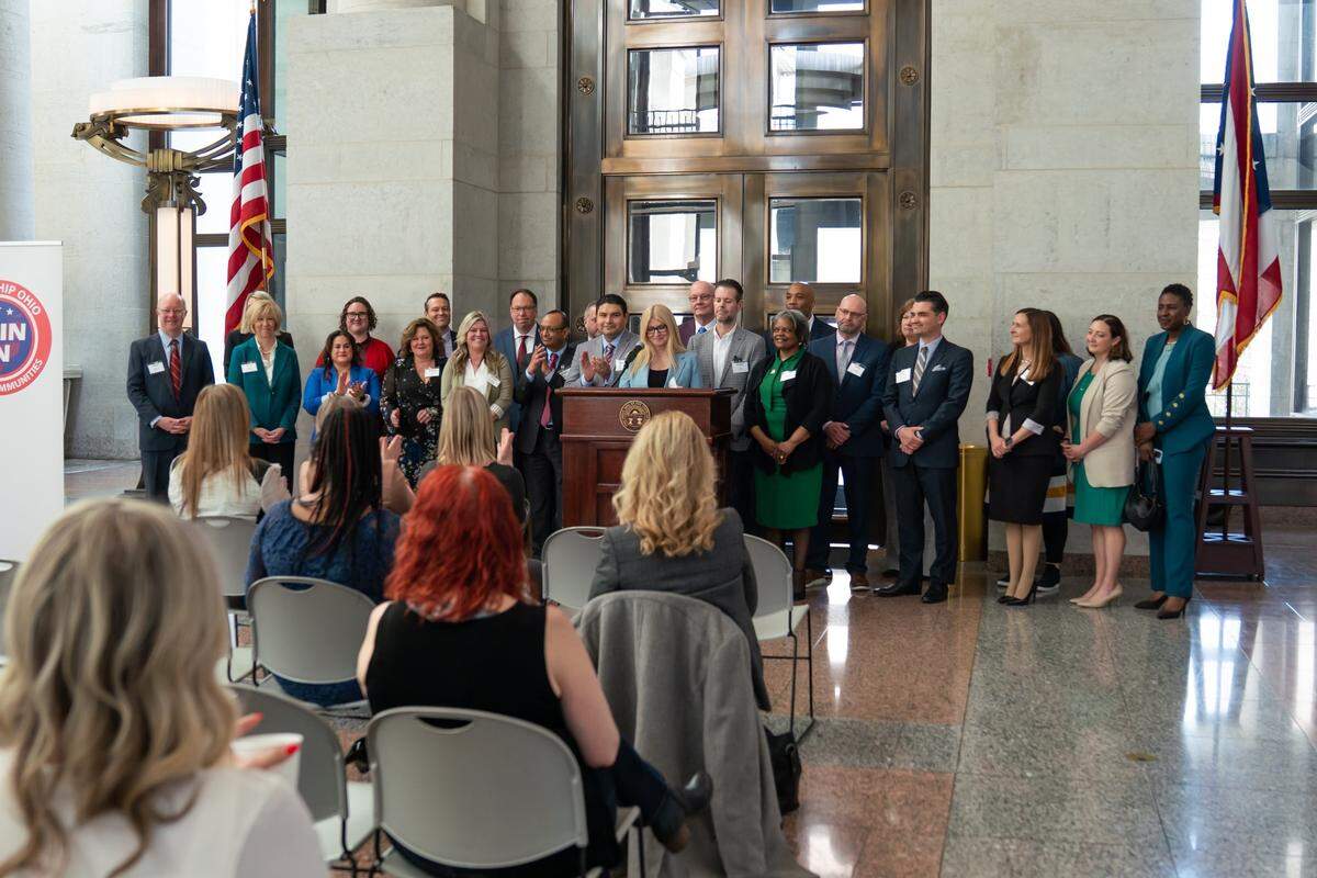 Leadership Ohio announce its newly chosen class of 2025 fellows who will meet for eight educational sessions each over a day and a half in different host cities.