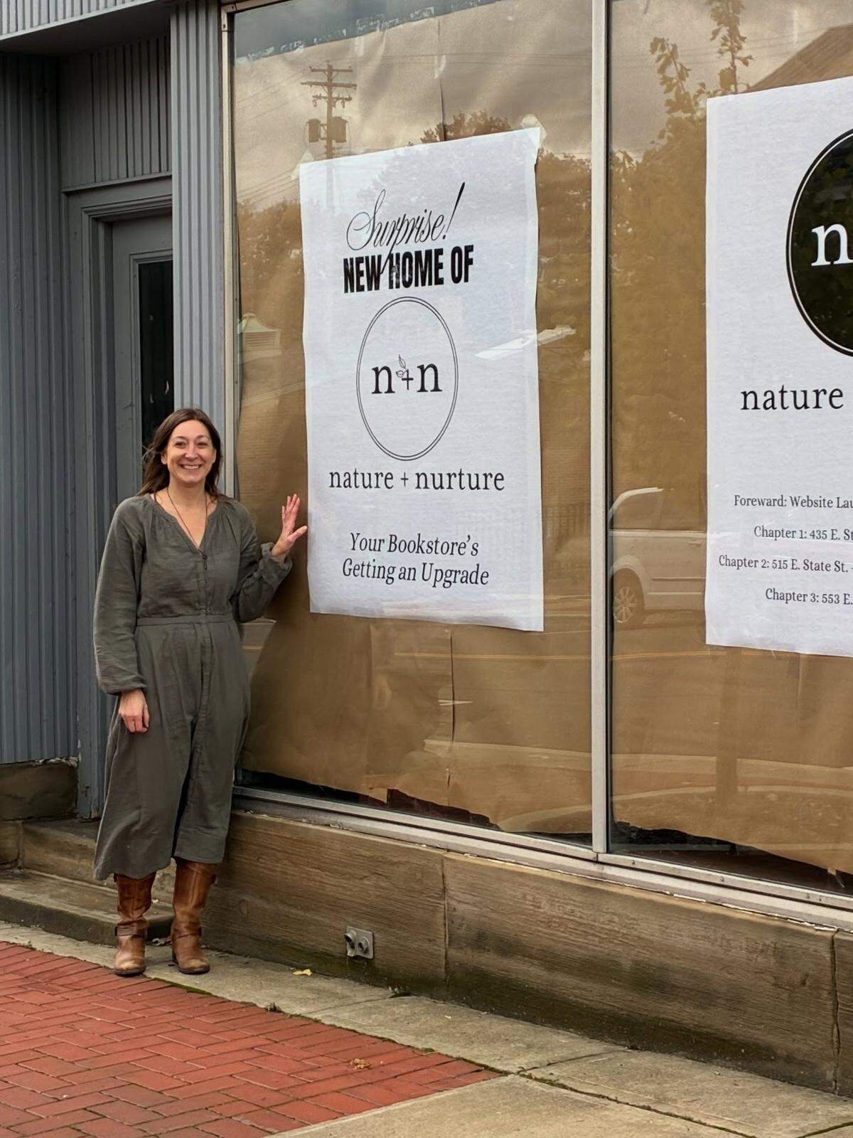 Tricia Ross, owner of nature + nurture, will add events, book clubs and reading areas as she expands to a historic 1839 building in downtown Salem.
