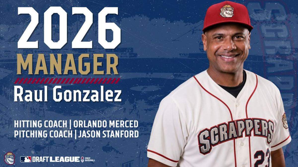 Former MLB player Raul Gonzalez will manage the Mahoning Valley Scrappers in 2026, aiming to develop young talent for the next level in Niles, Ohio.