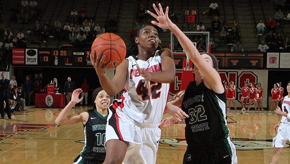 YSU women’s baskeyball player Brandi Brown will be inducted into the Athletics Hall of Fame at YSU on Feb. 10.