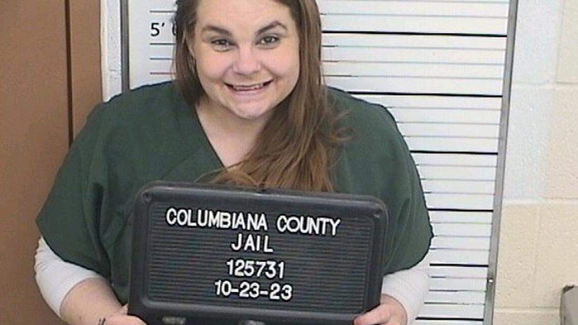 Rebekah Humeniuk-Shaw, 41, was convicted of aggravated arson. The prosecutor says she tried to ignite a fire in the crawl space of a residence on Fifth Street in Salem.