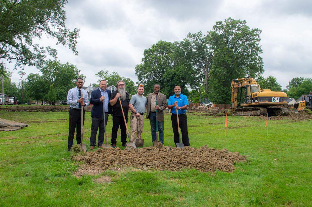 On July 1, Trumbull County officials broke ground at 10 a.m. at the corner of Moncrest Drive and Drexel Ave. in Warren which used to be Emerson Elementary School.