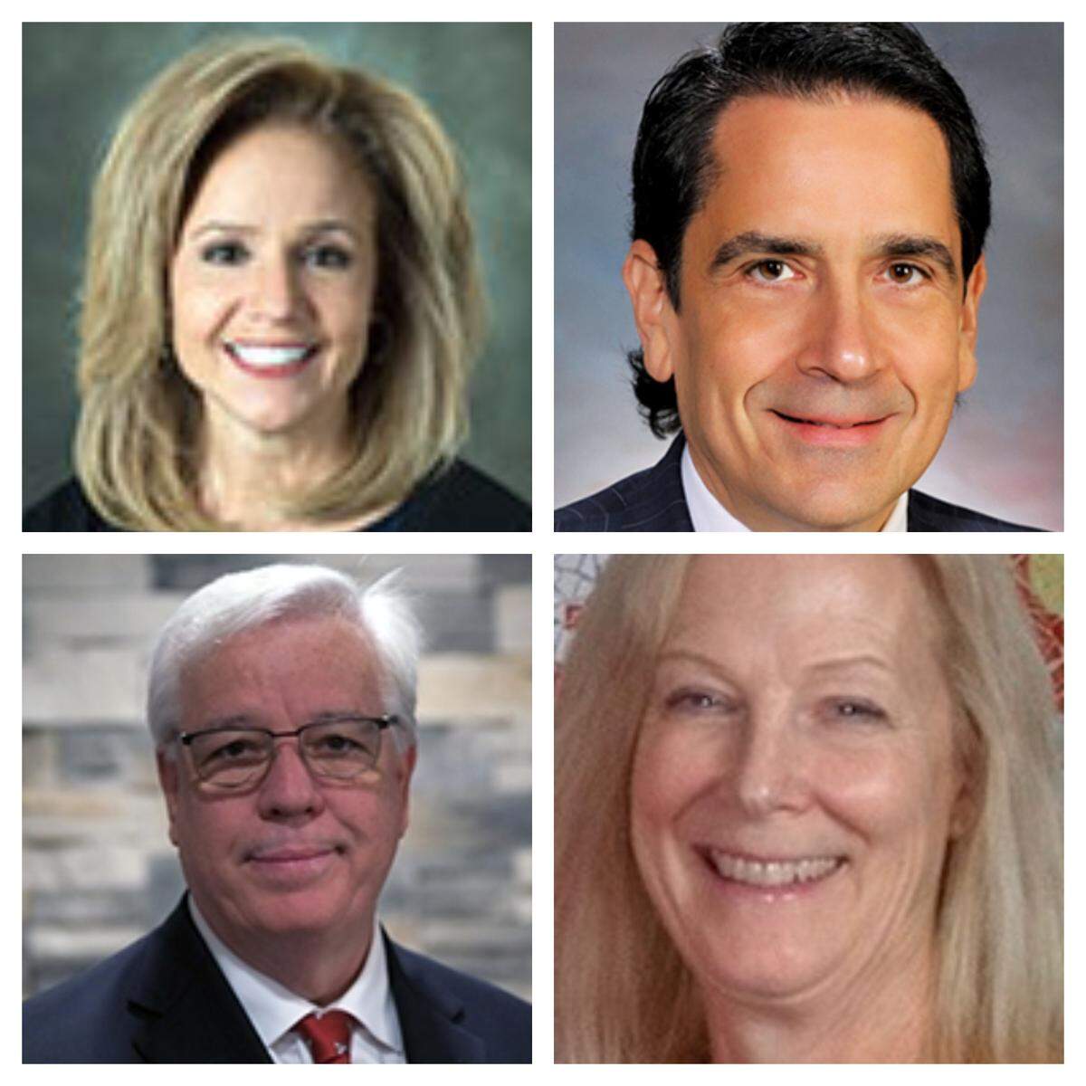 Trustees Chuck George, Anita Hackstedde, Joe Kerola and Laura Lyden were picked to serve on the Presidential Search Guidance Committee