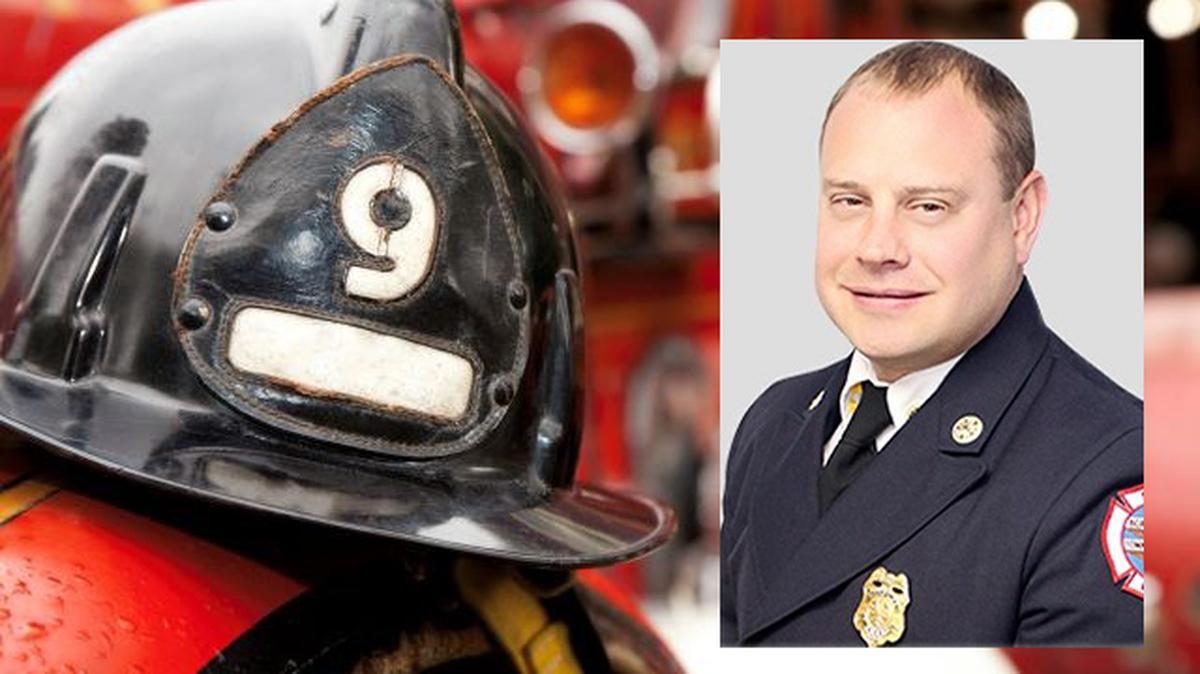 Boardman fire Chief Mark Pitzer