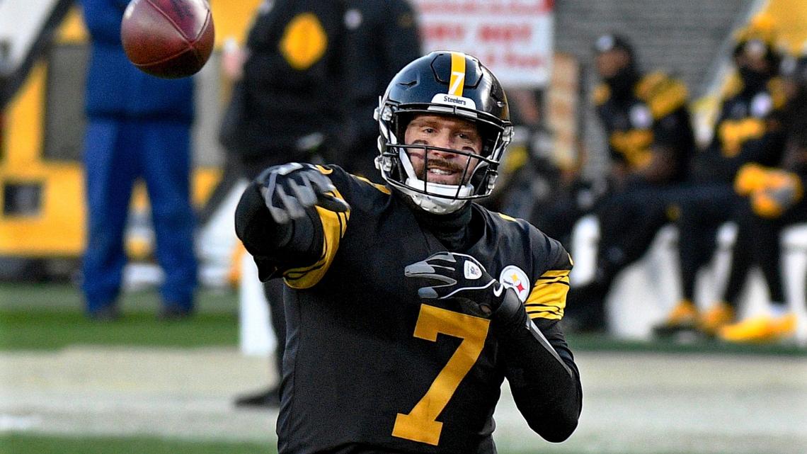 Quarterback Ben Roethlisberger will lead the Steelers against the Bengals Sunday in Cincinnati.