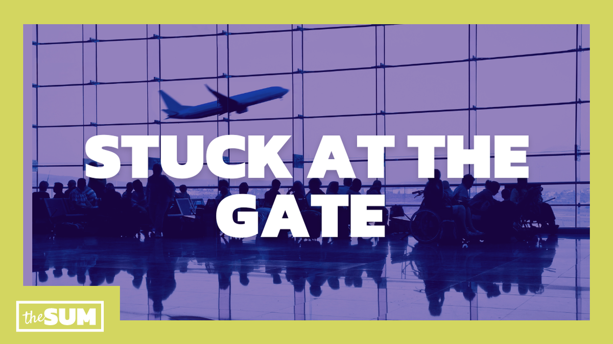 Thousands of air travelers are being left in the lurch each day.