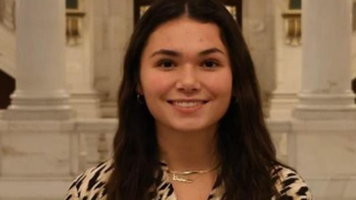 Youngstown State University student Brooke Schantz