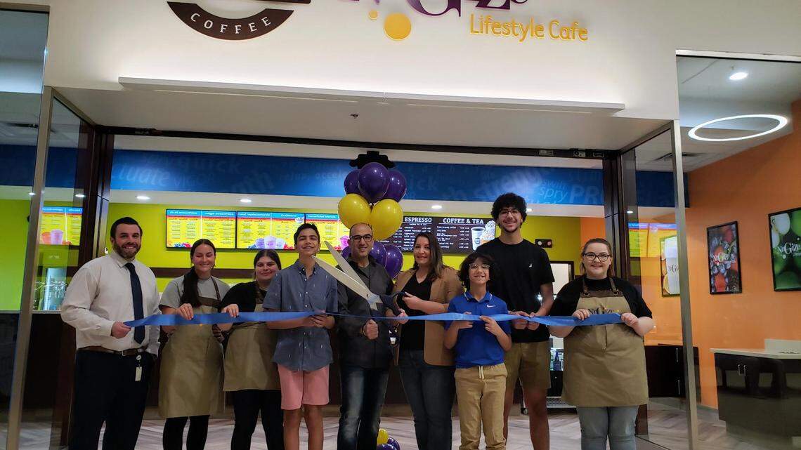 NrGize Lifestyle Café and KCT Coffee is open starting this week from 9 a.m. until 8 p.m. inside the mall. 