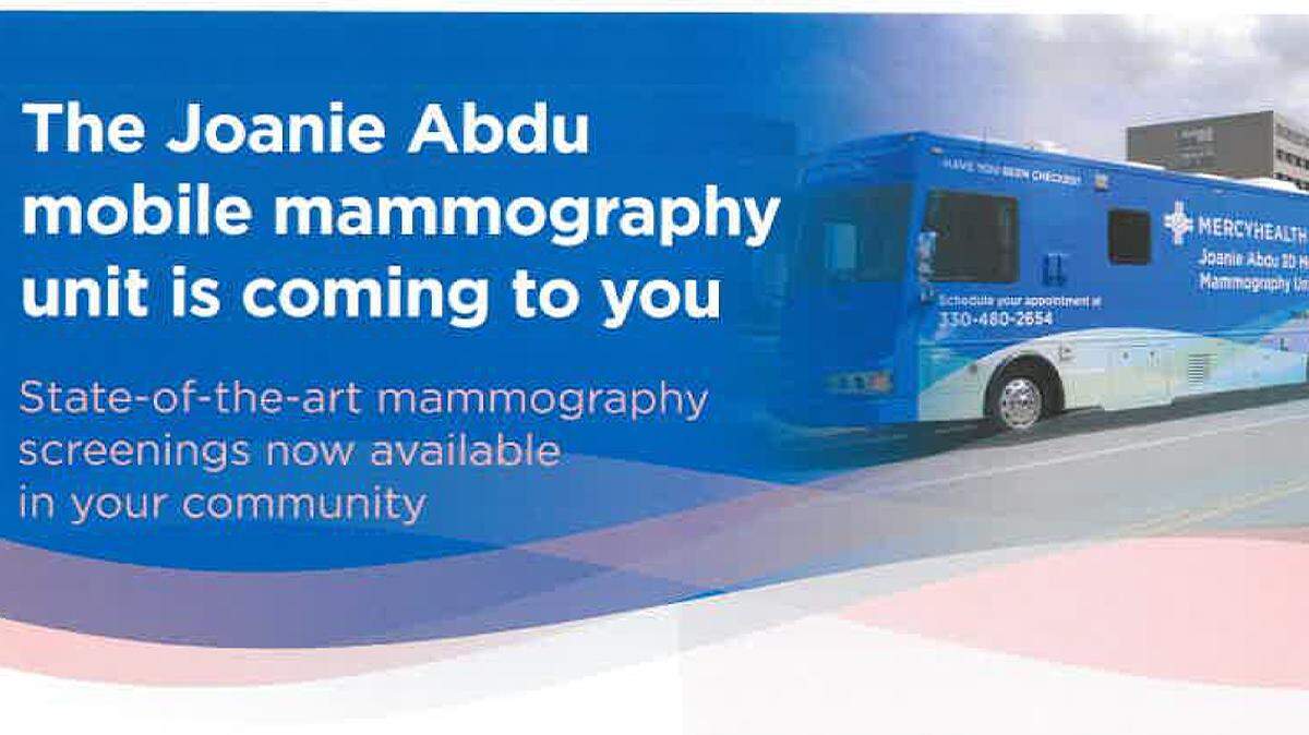 The Joanie Abdu mobile mammogram unit