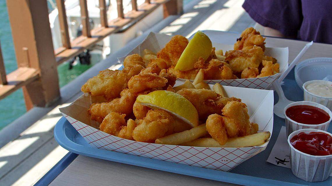 Fish fries.