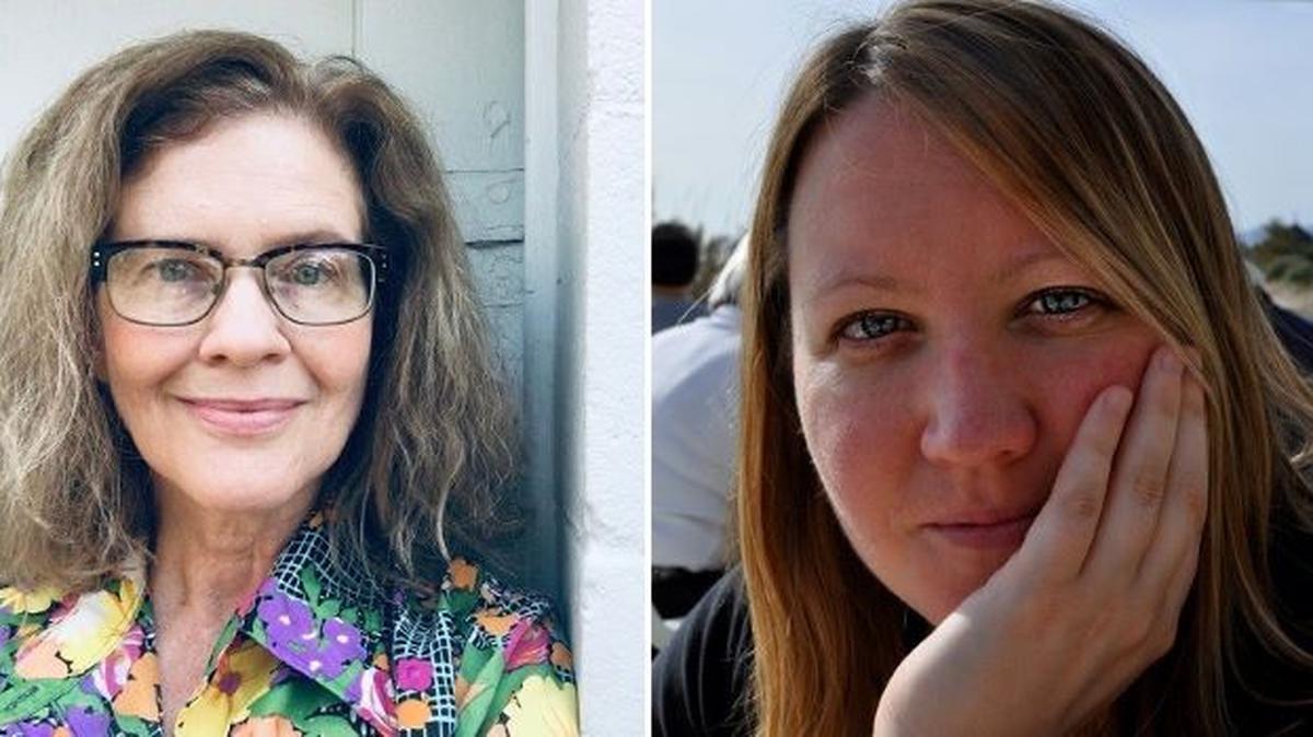 Kelly Bancroft, left, and Jessica Jewell will read during Lit Youngstown’s First Wednesday event at 7 p.m. Wednesday. (Contributed photo)