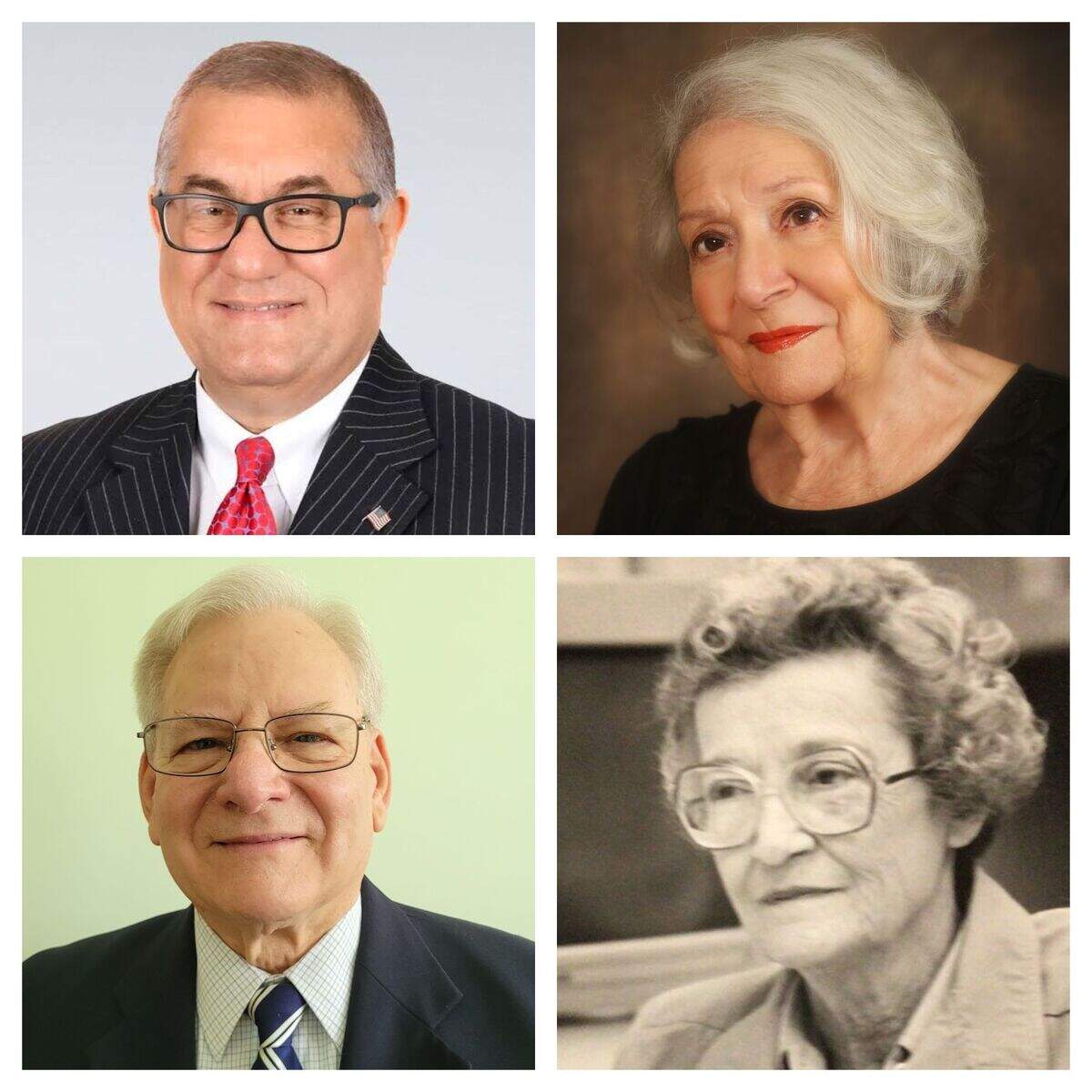 (top left to right) Gerry Ricciutti and Emily Webster Love; (bottom) Dennis B. Mangan and the late Ann N. Przelomski