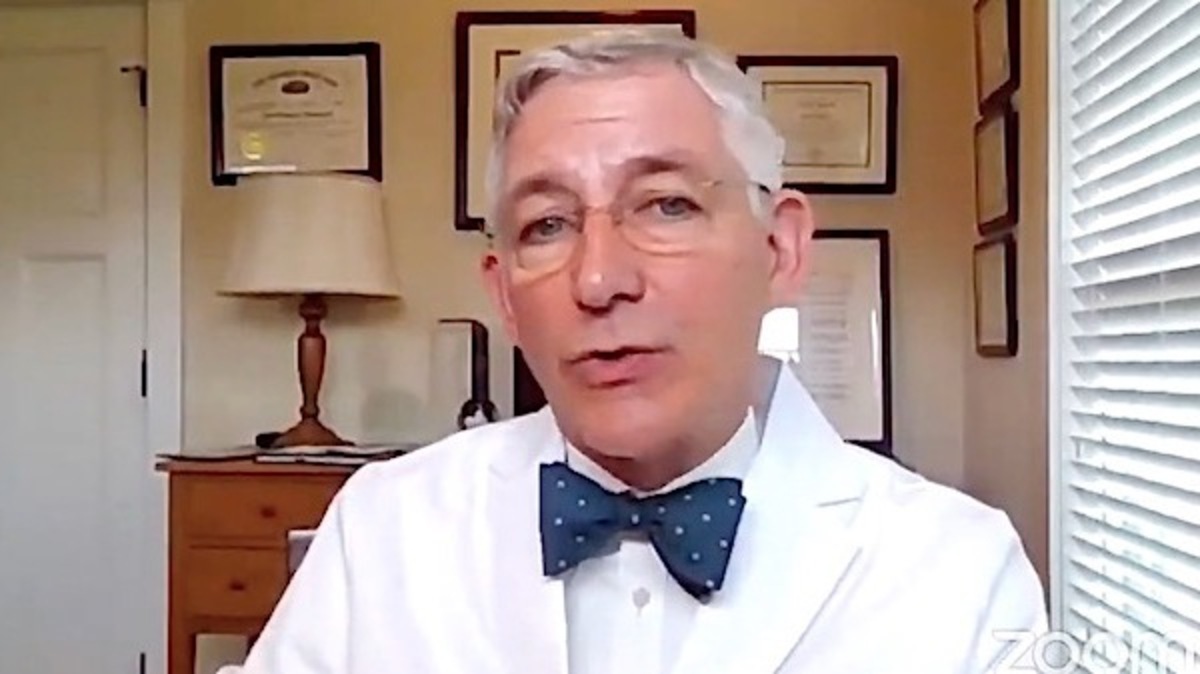 Ohio Department of Health Chief Medical Officer Dr. Bruce Vanderhoff during the state's coronavirus update on Wednesday, July 21, 2021.