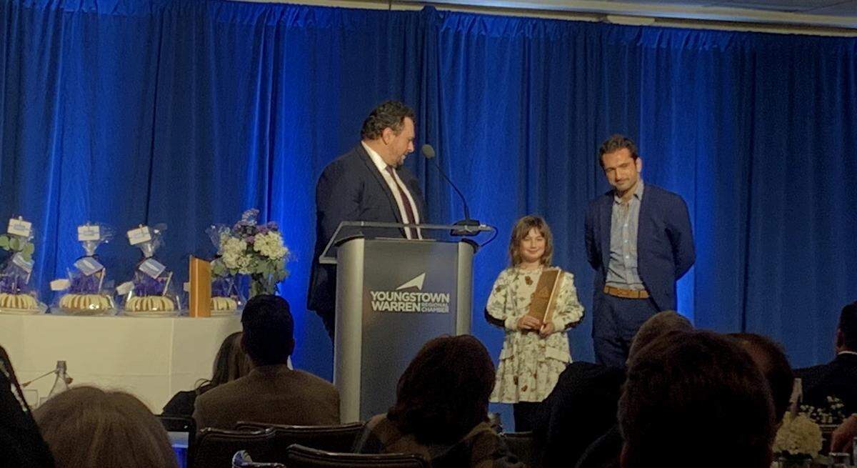 Bruce Zoldan and Phantom Fireworks won the Roetzel & Andress award for local to national presence.