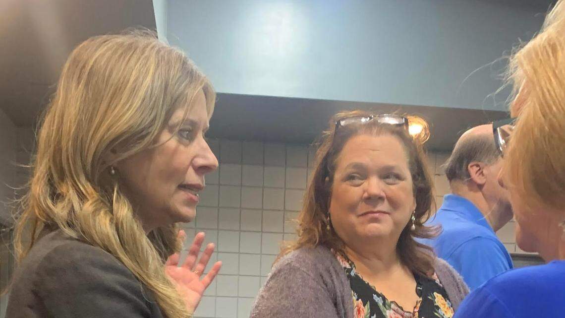 Dr. Amy Acton and Vicki Vicars, honorees