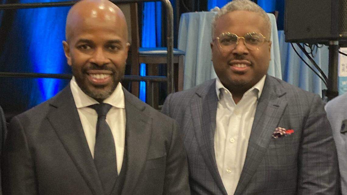 Gary Brantley, Senior Vice President and Chief Information Officer for the NFL, and Attorney Bryan Brantley