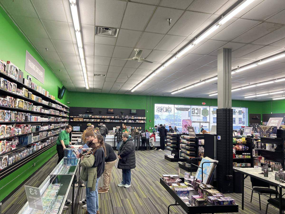 Tom Vaughn is the owner of ICG Hobbies & Games, and to kick off 2026, he opened his third tabletop board games and accessories shop in Boardman.