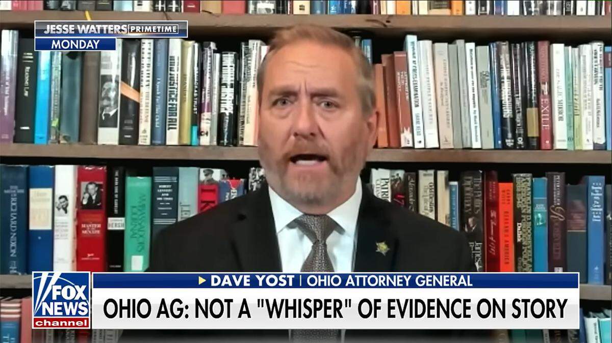 Ohio Attorney General Dave Yost, during a Fox News interview on Monday, July 11, 2022, suggested there was no evidence of an investigation into the alleged rape of a 10-year-old girl who was forced to travel to Indiana for an abortion due to Ohio’s six-week abortion ban. The Columbus Dispatch first reported on the suspect’s arrest on Wednesday, July 13, 2022.