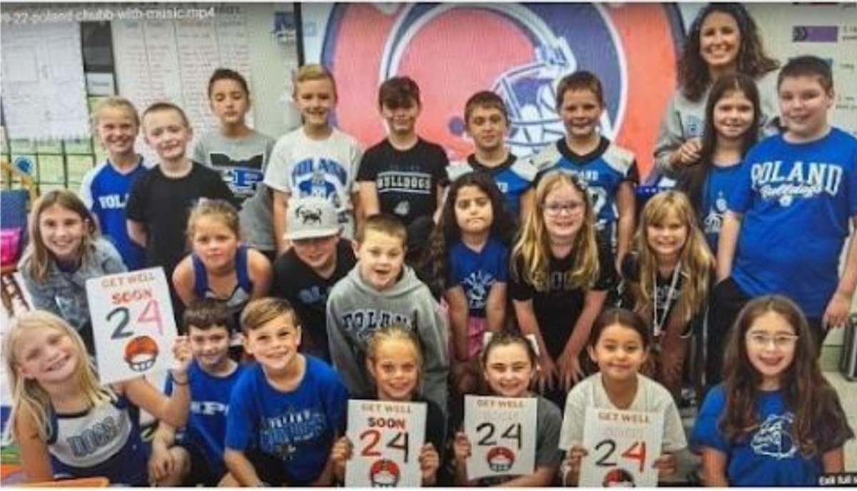 Katie Herdman’s third-grade class at McKinley Elementary.